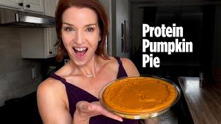 Protein Pumpkin Pie #proteindessert