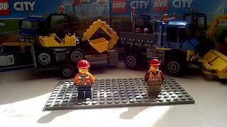 Обзор Lego City Уборочная машина 60152