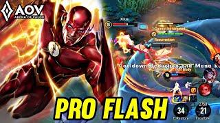 AOV : FLASH GAMEPLAY | PRO FLASH - ARENA OF VALOR LIÊNQUÂNMOBILE ROV