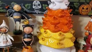 HALLOWEEN KITCHEN TOUR PART 7 SEPT.20,2024 VINTAGE, JOHANNA PARKER, RAE DUNN, LORI MITCHELL 