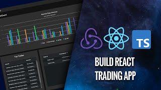 Build React Trading App with Redux toolkit  | Typescript | Material ui | AG Grid and HighCharts