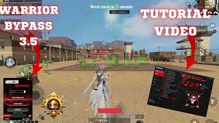 Pubg Mobile 3.5 Hack with Gameloop Bypass | WARRIOR VIP | Version gameloop 3.5 | Bypass & Hack