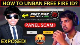  How To Unban Free Fire ID  Panel Dalal Exposed  Garena Free Fire - SK GAMING ZONE