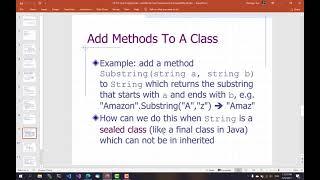 C# for Java Programmers: Additional Class Features