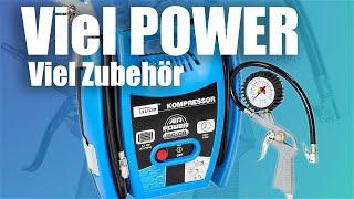 GÜDE | Kompressor AIRPOWER 180/08 | Kleiner Kraftprotz für Zuhause