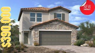 $390,000 | New SW Las Vegas Community |  1590 Plan | Landings at Saguaro North by KB Homes