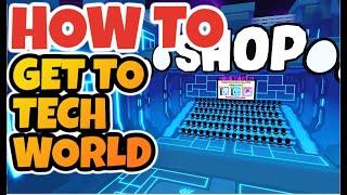  HOW TO GET TO TECH WORLD IN PET SIM 99 (ROBLOX)