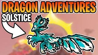 Exploring The NEW SOLSTICE UPDATE! (ROBLOX Dragon Adventures)