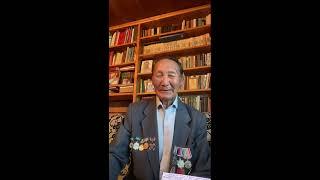 Дмитрий Иванович Николаев. Поздравление с 75 летием  народного писателя Якутии Н.А.Лугинова.