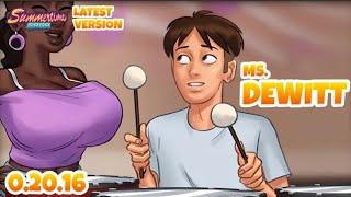 Miss Dewitt Complete Quest (Full Walkthrough) - Summertime Saga 0.20.16