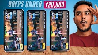 TOP Best Gaming Phone Under ₹20,000 - 90 FPS Ready !