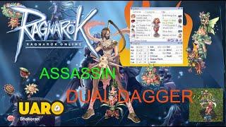 [UARO] EAZY LEVELING VERSUS EARTH  - Dual Dagger Assassin  | RAGNAROK ONLINE PRE-RENEWAL