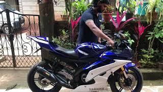 Yamaha R15v2 into R6 || Superbike Sound || Heavy Modified ||