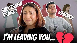 IM LEAVING YOU.....  *PRANK* IGUANA REVENGE @anirudhsharma5039 || Gujju Unicorn