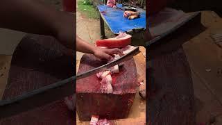 Porkmeat cutting