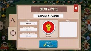 Narcos: Cartel Wars - Gameplay 151 E1pem creates its own cartel - I invite you !!!