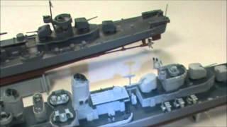 Trumpeter 1:350 Fletcher class Destroyer