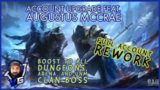 Raid Shadow Legends Account Takeover for Augustus McCrae | Fire Knight 20, Spider 20, Clan Boss