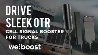 Drive Sleek OTR Cell Phone Signal Booster for Trucks | weBoost