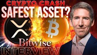 XRP = Safest Crypto Asset?Market Crash w/ Matt Hougan Bitwise INTERVIEW