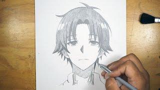 Anime Sketch | How to Draw Ayanokouji Kiyotaka | Classroom of the Elite