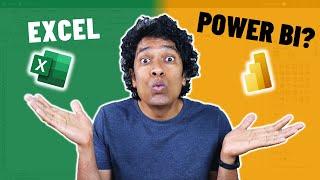 Excel vs. Power BI - What is the BEST Skill to LEARN?