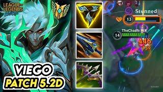 BEST VIEGO BUILD PATCH 5.2D! WILD RIFT (RUNES & BUILD)