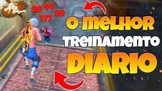 MELHOR TREINAMENTO PARA EVOLUIR A JOGABILIDADE NO FREE FIRE EM 2024!! FREE FIRE MOBILE