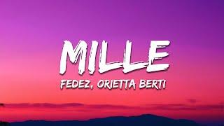 Fedez - Mille ft. Orietta Berti (Lyrics/Testo)