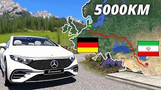 ETS2 Longest Road Trip - Germany to Iran | Euro Truck Simulator 2