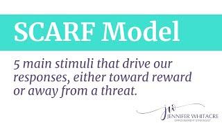 Exploring the SCARF Model: What drives our responses, either toward reward or away from threat.