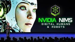 NVIDIA Unveils NIMS: Mind-Blowing Digital Humans and Robots!