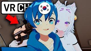 I finally invited my friend to Korea 【 VRchat 】