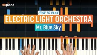 Piano Lesson for "Mr. Blue Sky" by Electric Light Orchestra | HDpiano (Part 1)