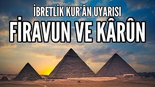 FİRAVUN VE KARUN’UN ACI SONU ! | İbrahim Soydan Erden