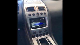 2005 Aston Martin DB9 Aftermarket Radio Installation