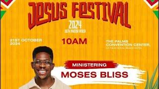 MOSES BLISS LIVE AT JESUS FESTIVAL GHANA (FULL MINISTRATION )