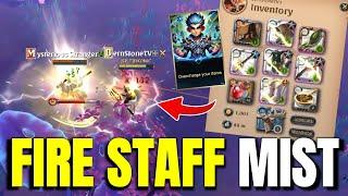 I Overcharged 8.3 Gears Because Chat Told Me To | Albion Online | Fire Staff Mist Highlights #13