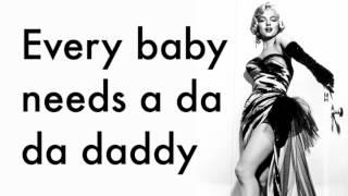 'Every Baby Needs A Da Da Daddy' Marilyn Monroe w/lyrics, 1948