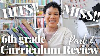 END OF THE YEAR 6TH GRADE CURRICULUM REVIEW PART 2// MATH U SEE, IEW, FIX IT, APOLOGIA