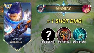 FINALLY I RECOMENDED THE PERFECT 1 SHOT BUILD FOR GRANGER NEW SEASON 33  (thank you moonton)