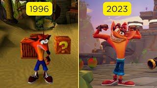 The History of Crash Bandicoot!