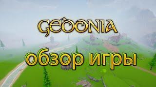 Обзор игры Gedonia | Что-то между готикой и Варкрафтом