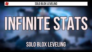 Roblox - Solo Blox Leveling | Infinite Stats script