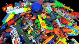 A Lot of Toy Guns - Toy Pistols in the 3 Box.