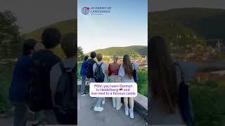 Learn German with Academy of Languages in Heidelberg #shorts#learngerman#deutschlernen#germany