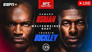 UFC Fight Night: Usman vs. Buckley | LIVE STREAM | MMA Fight Companion PRELIMS & MAIN CARD Atlanta