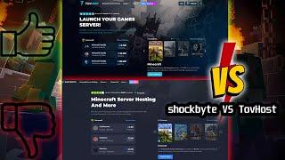 TovHost VS shockbyte Compare prices Minecraft and RUST hosting