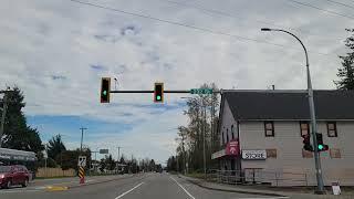 Driving from Langley to Aldergrove on the Fraser Highway BC  2024