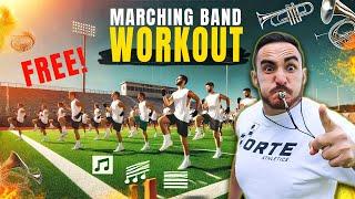 Marching Band Rehearsal Workout | FUN Exercises To Kick Off Rehearsal!